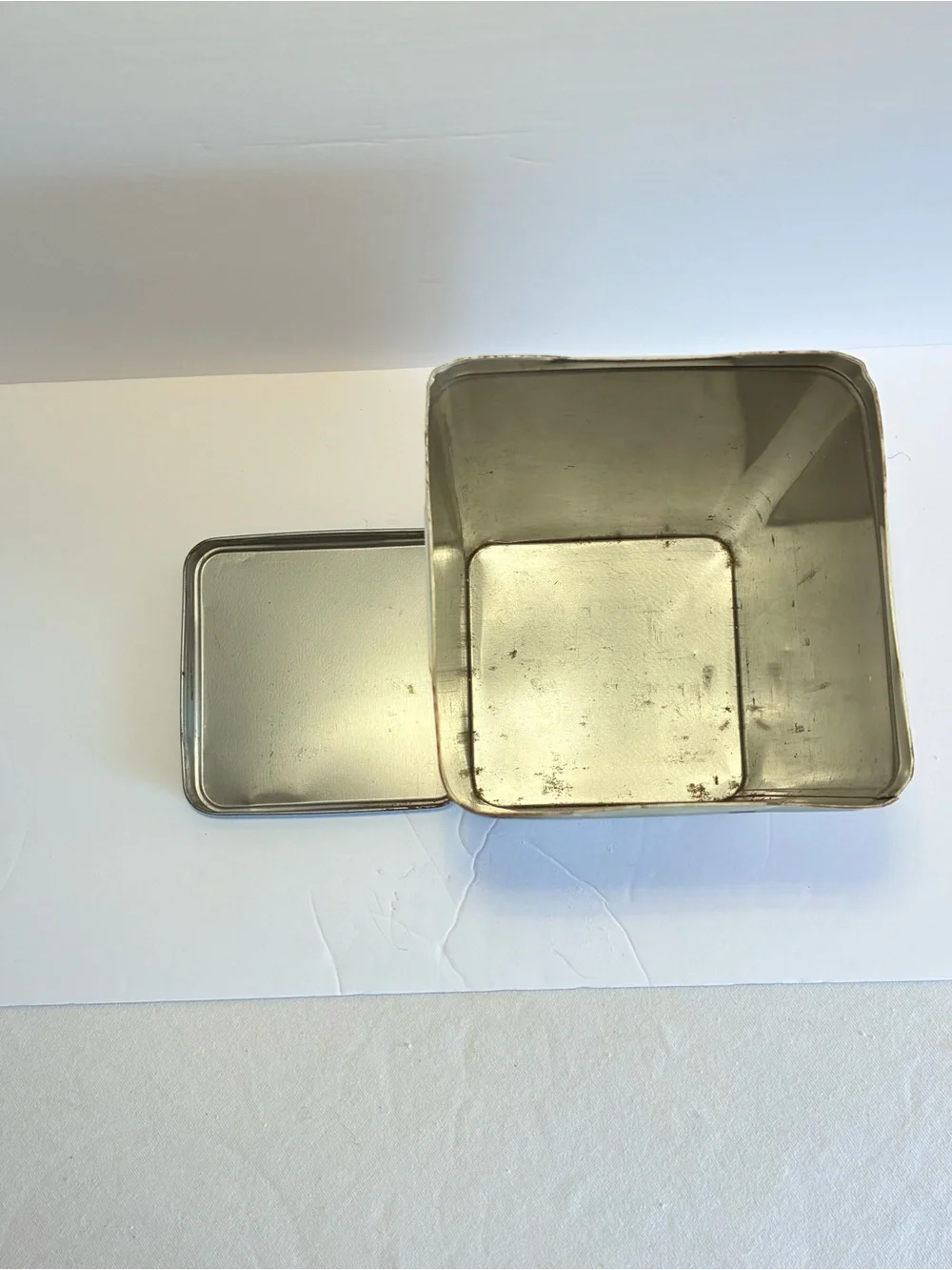 Vintage Nabisco Premium Saltine Crackers Tin Stack Pack Canister 1980s Retro Kit